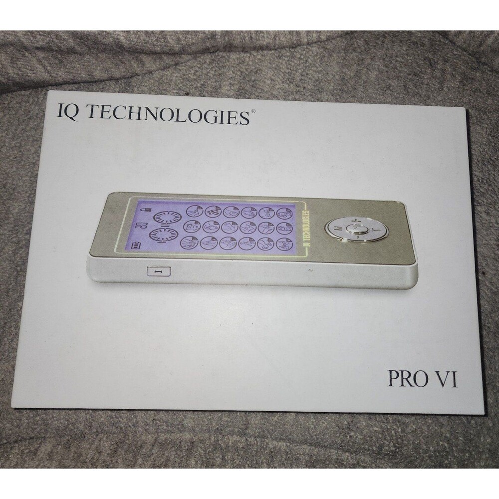 IQ Technologies Pro VI - TENS & EMS Unit Electronic Pulse Massager Pain Relief